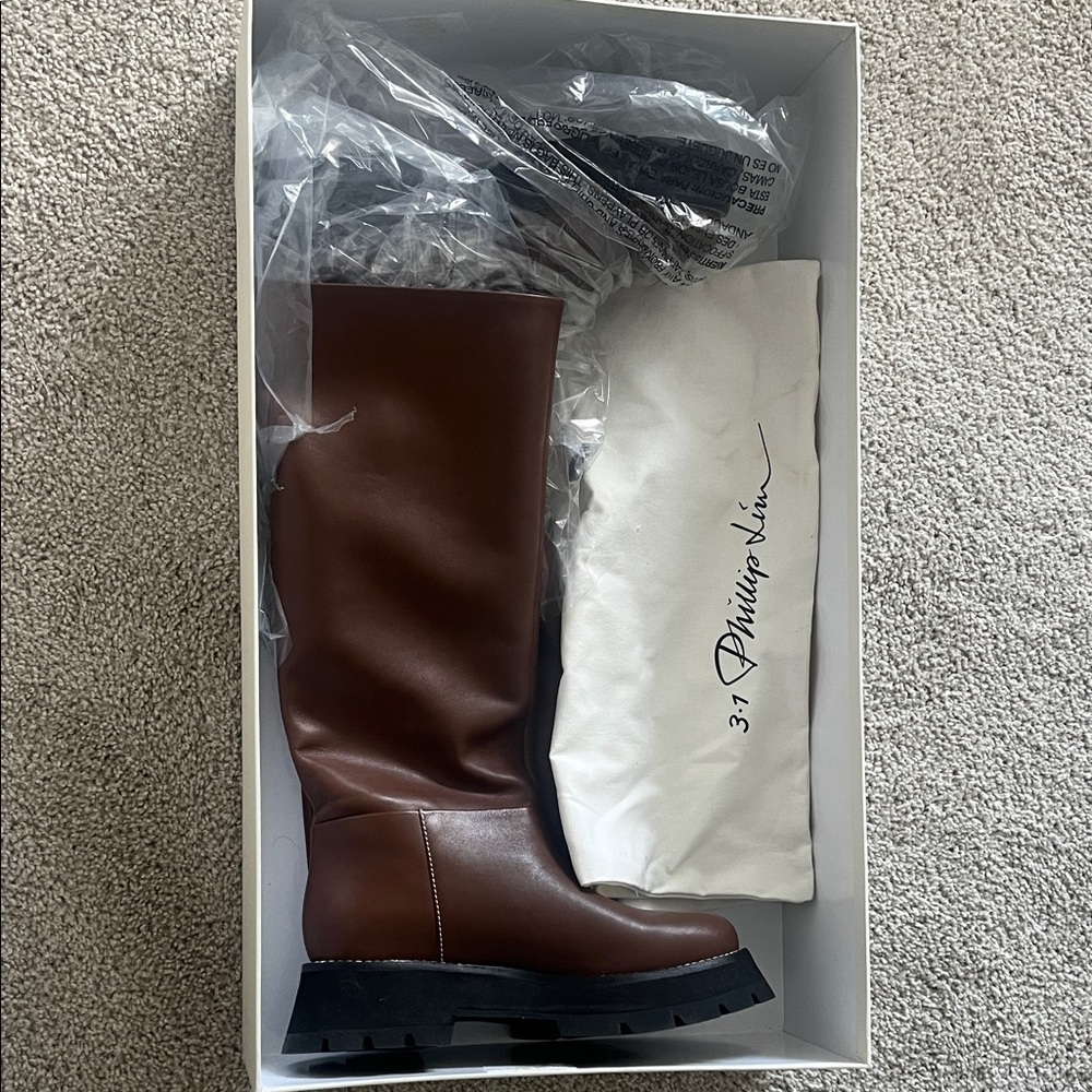 3.1 Philip Lim Leather Boots